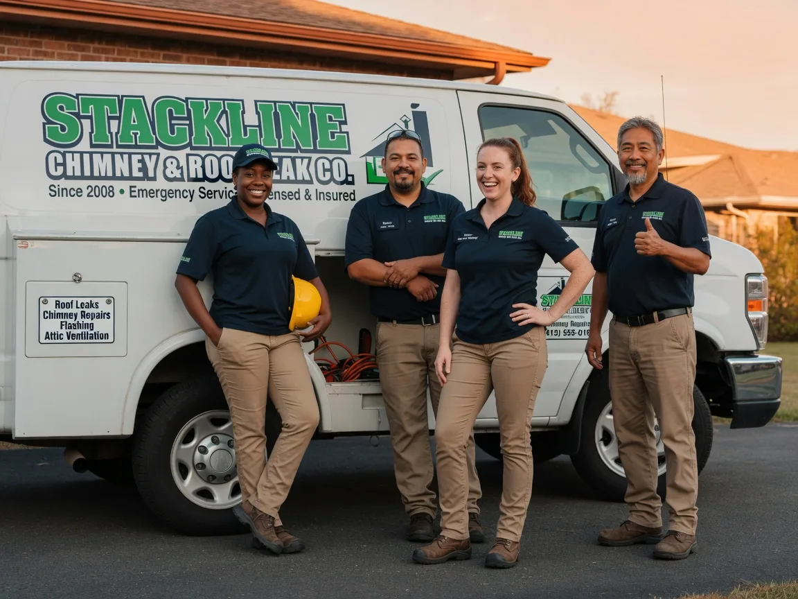 Chimney flashing repair company in Bellaire, MI